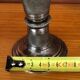 Silver candlesticks by TH HENRY