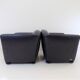 Set de 2 fauteuils en cuir par Peter Maly