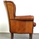 Beautiful classic sheepskin armchair with a beautiful appearance and a comfortable seat