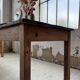 Table de ferme pin noire 250 cm