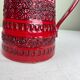 Vintage red ceramic jug