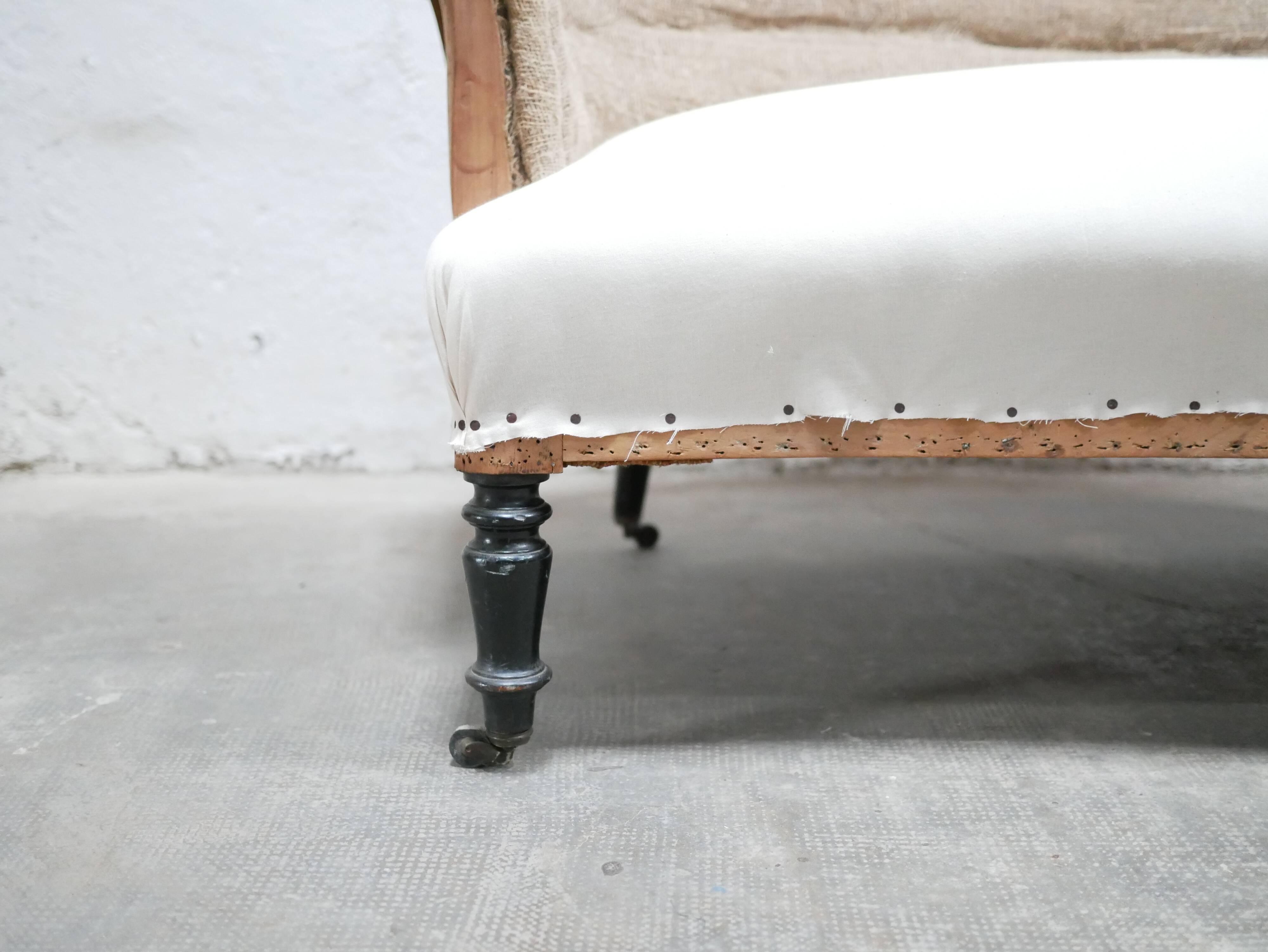 Vintage toad bench Napoleon III