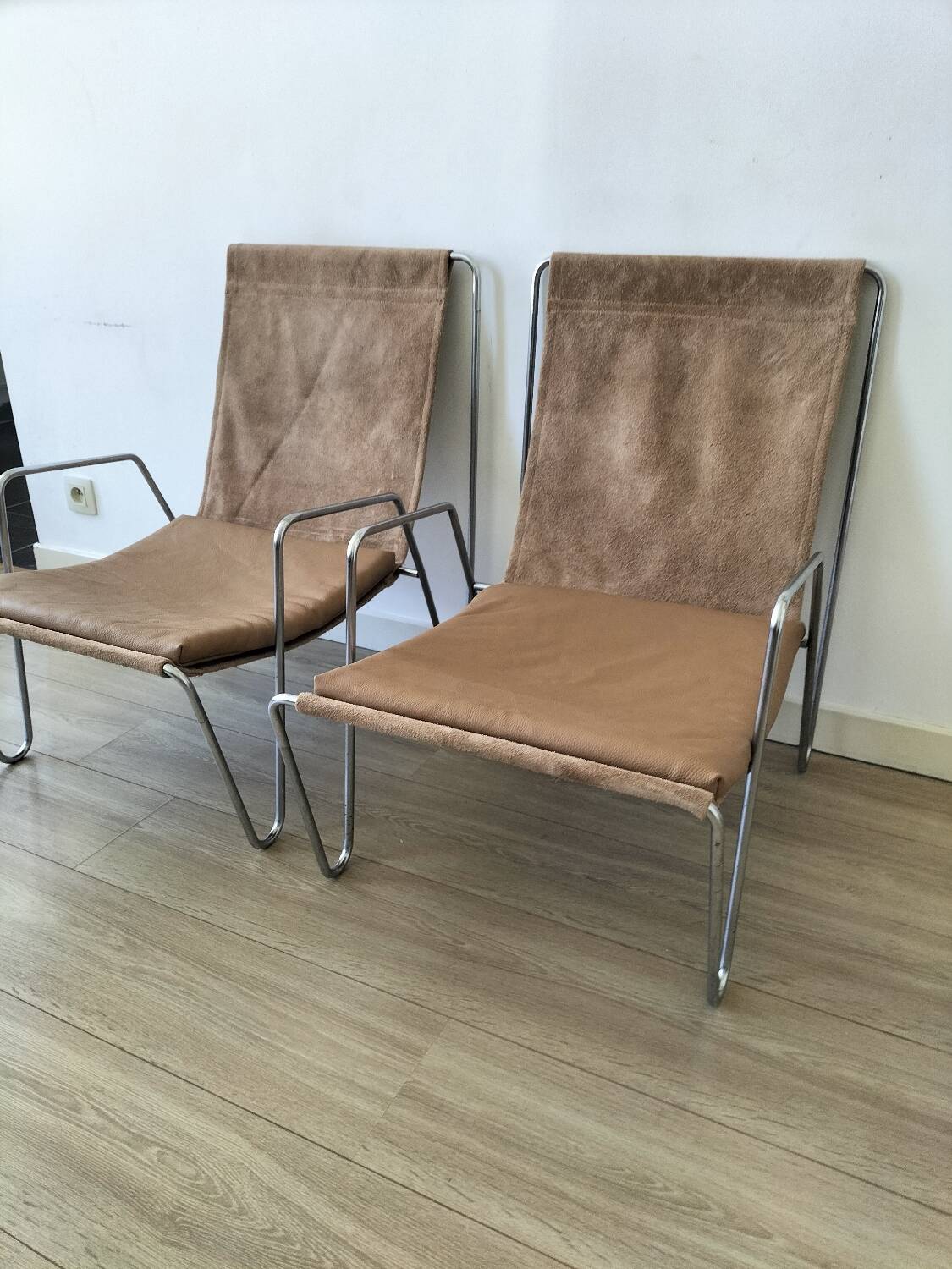 Pair of Verner Panton armchairs circa 1950