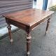 Solid walnut flat desk