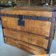 Antique wooden barrel