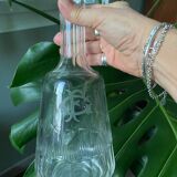 Antique carafe engraved FG