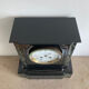 Napoleon III clock in marble and brass nineteenth century