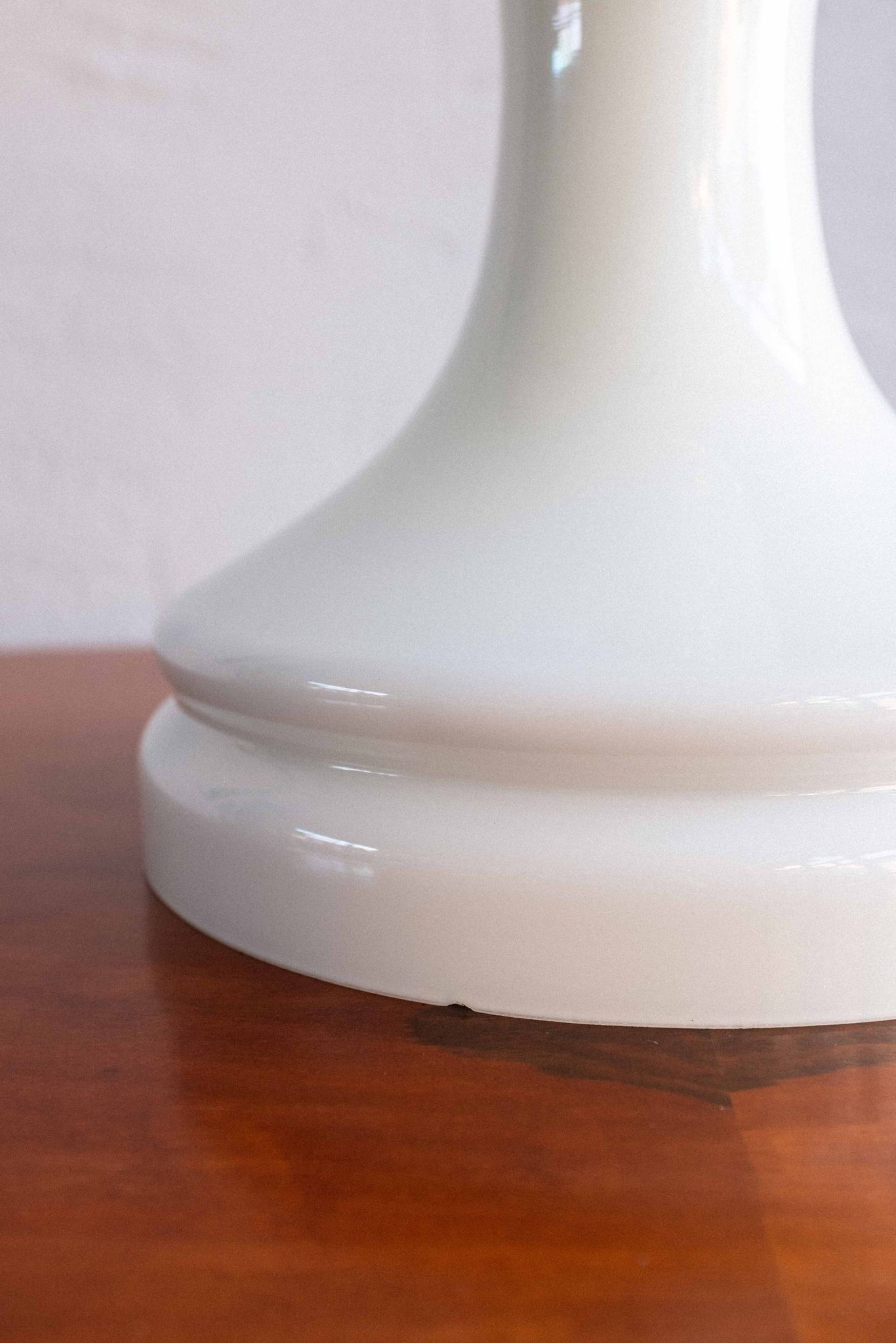 Vintage Czechoslovak Bishop Glass Lamp by Ivan Jakeš, 1970s