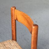 Rustic dining chairs, Italy, 1960's