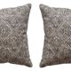 Set of 2 vintage kilim cushion covers 61x61 cm