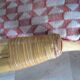 Vintage - Set of 2 woven rattan, bamboo and wood armchairs - Natural colour - 1980s