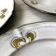 Lot de 3 assiettes céramique