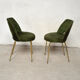 Paire de chaises Pelfran vert