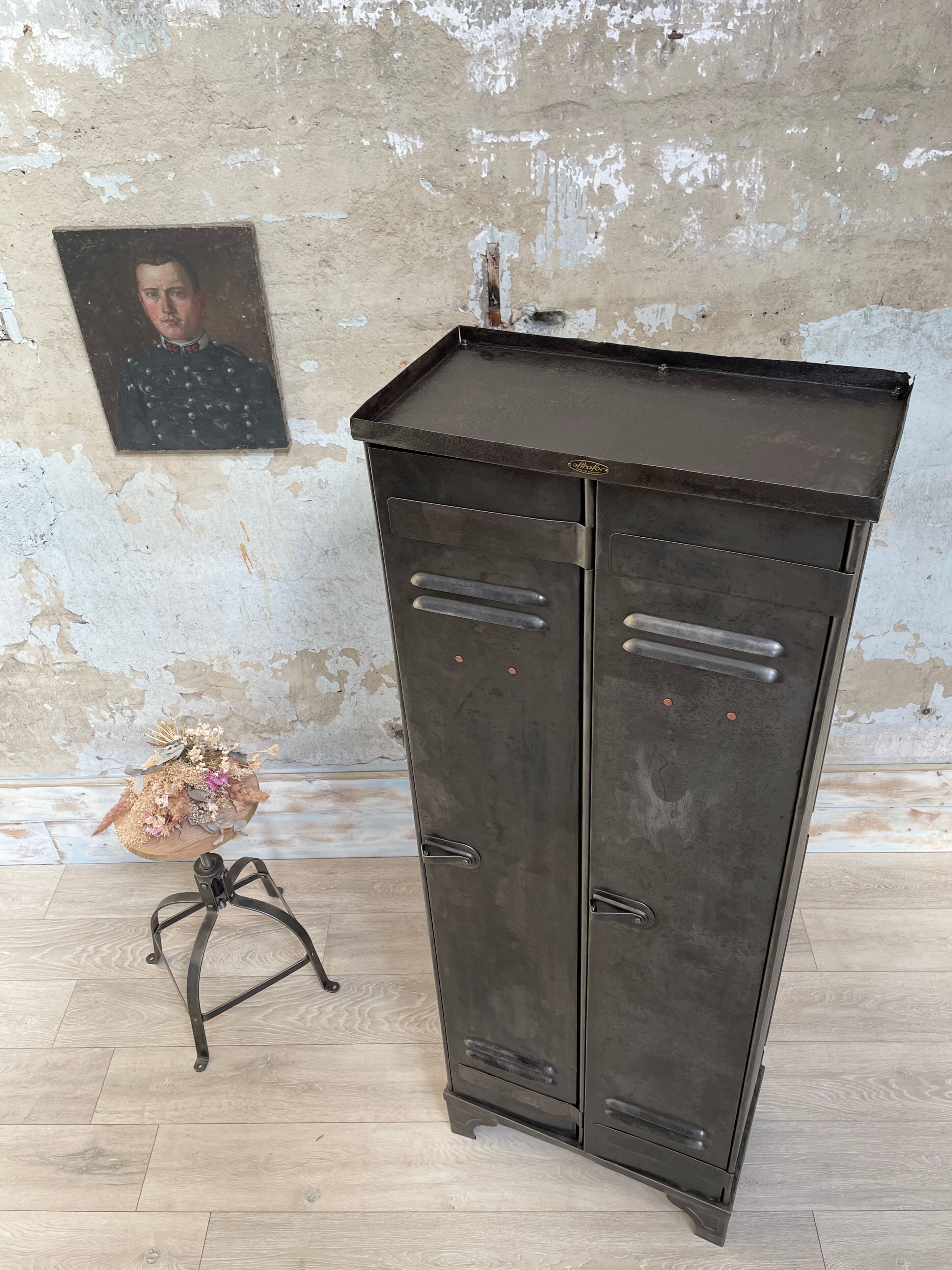 Strafor double door wardrobe, circa 1940.