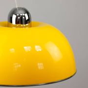 Rare Large Yellow Space-age Pendant from Guzzini, 1970s