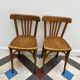Pair of bistro chairs
