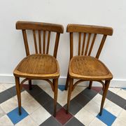 Paire de chaise de bistrot