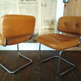 Deux chaises, roche bobois, années 70