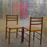 Chaises scandinaves années 60