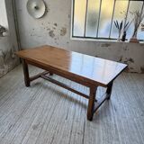 Rustic farmhouse table, solid oak, 2m