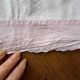 Children's bed sheet, baby, vintage antique linen