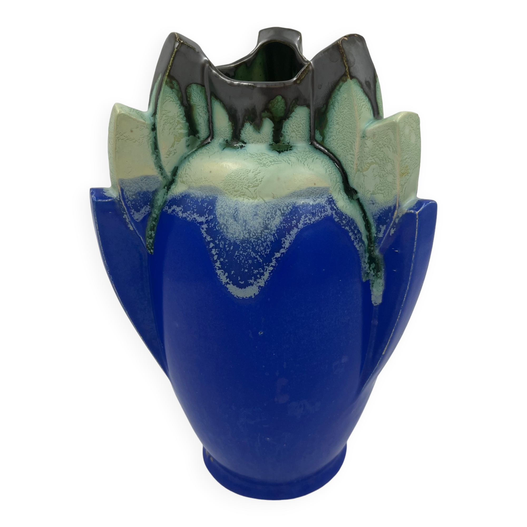 Art Deco vase of Thulin earthenware