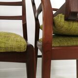 Afromosia Teak Dining Chairs By Richard Hornby For Fyne Ladye Mid Century 60s