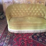 2/3 seats vintage bench