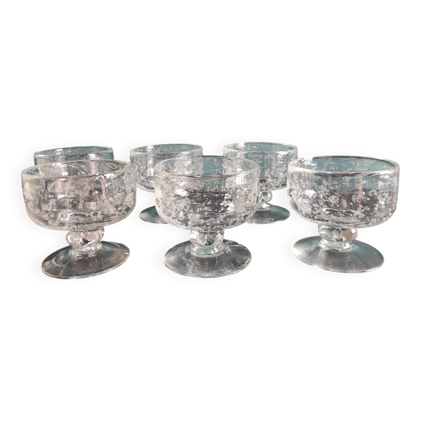 Ensemble de 6 tasses vintage françaises de Biot