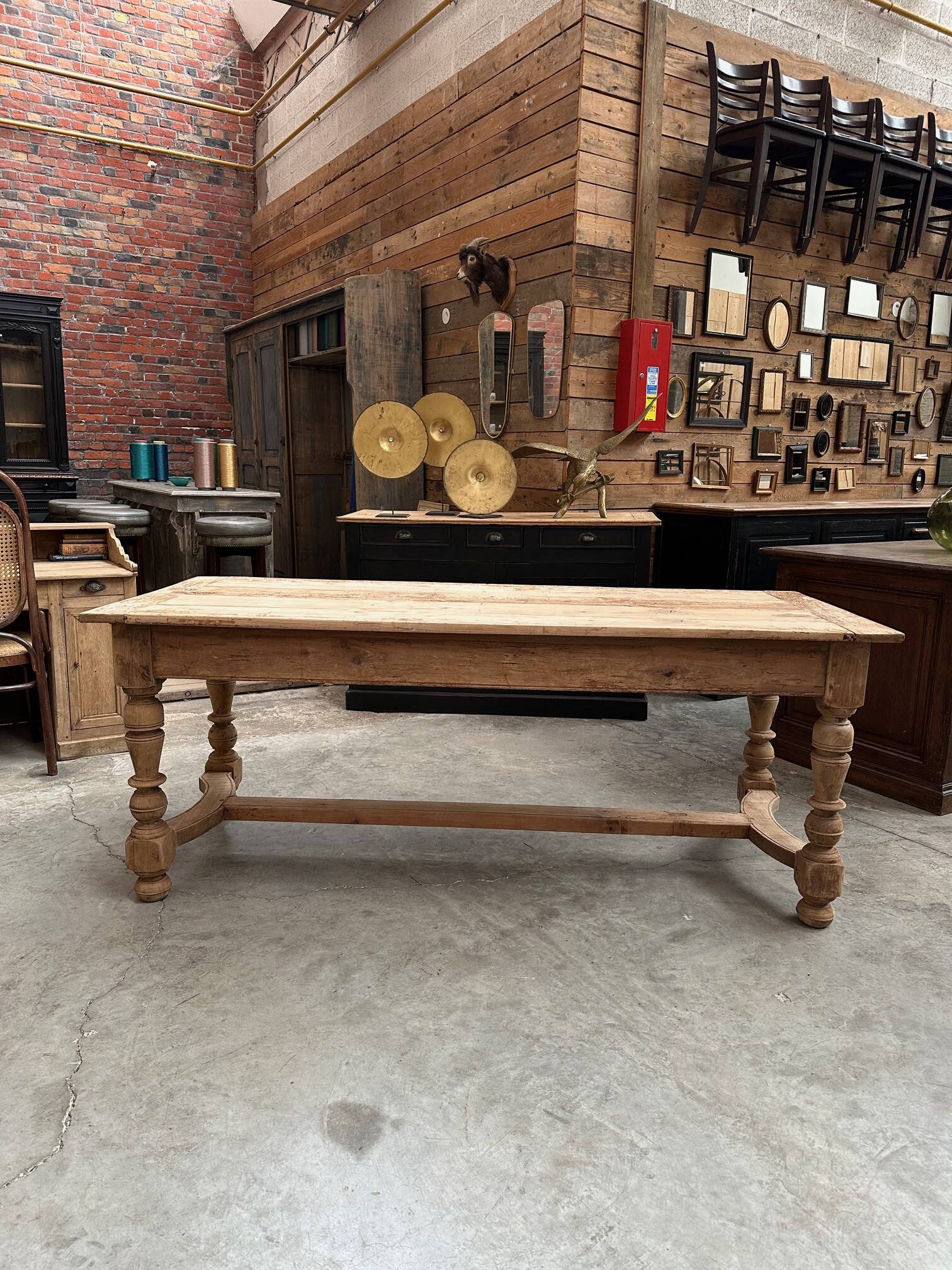 19th century farmhouse table
