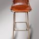Charlotte Perriand "Les Arcs" bar stool, 1960s