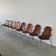Lot de 8 chaises de salle à manger en cuir