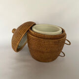 Rattan ice cube tray