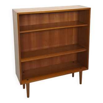 Noten fineer boekenkast LP kast met legplanken nr. 2