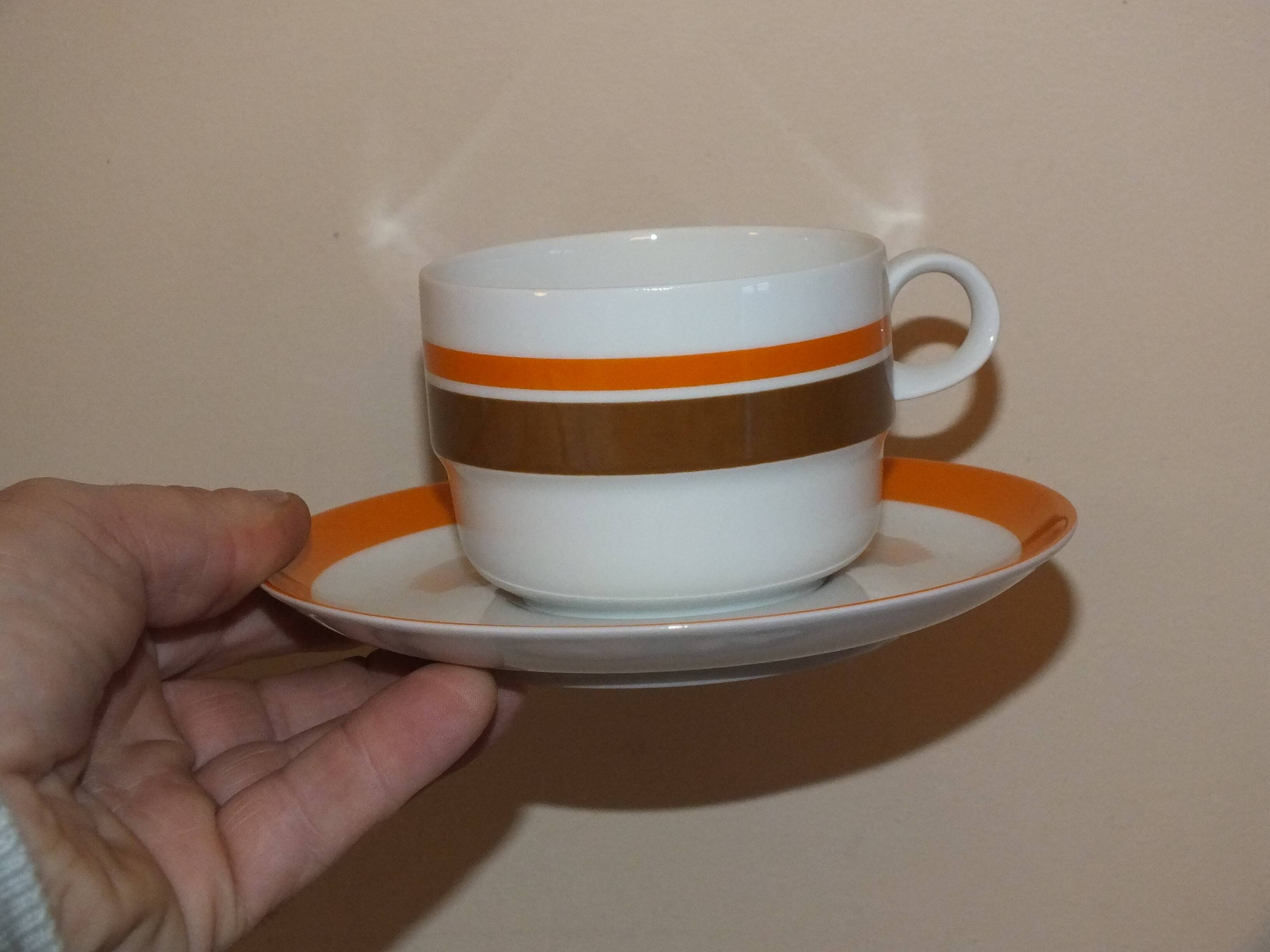 Coffee service 1970 by Hans Théo Baumann in Schonwald Germany porcelain