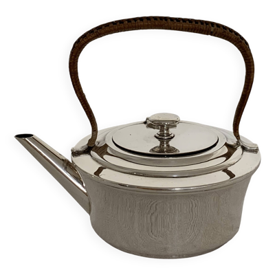 Bouilloire à alcool en argent anglais Edward & Sons, vers 1900-1920