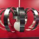 Suspension à lames en inox, années 70