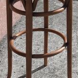 Tabouret de bar en bois courbé (style Thonet)