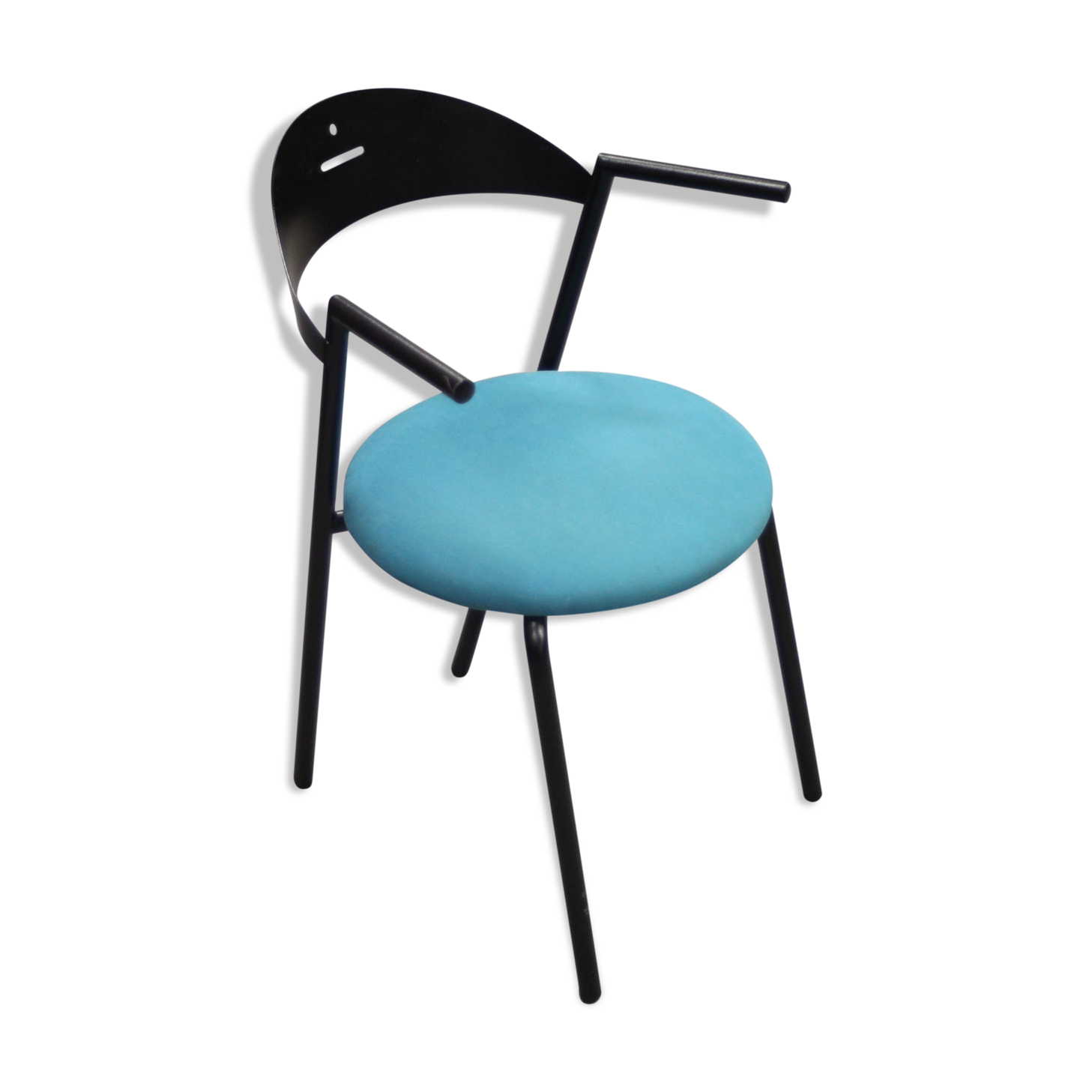 Fly Line Postmodern Office Chair, Italy, 1980s