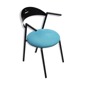Fly Line Postmodern Office Chair, Italy, 1980s