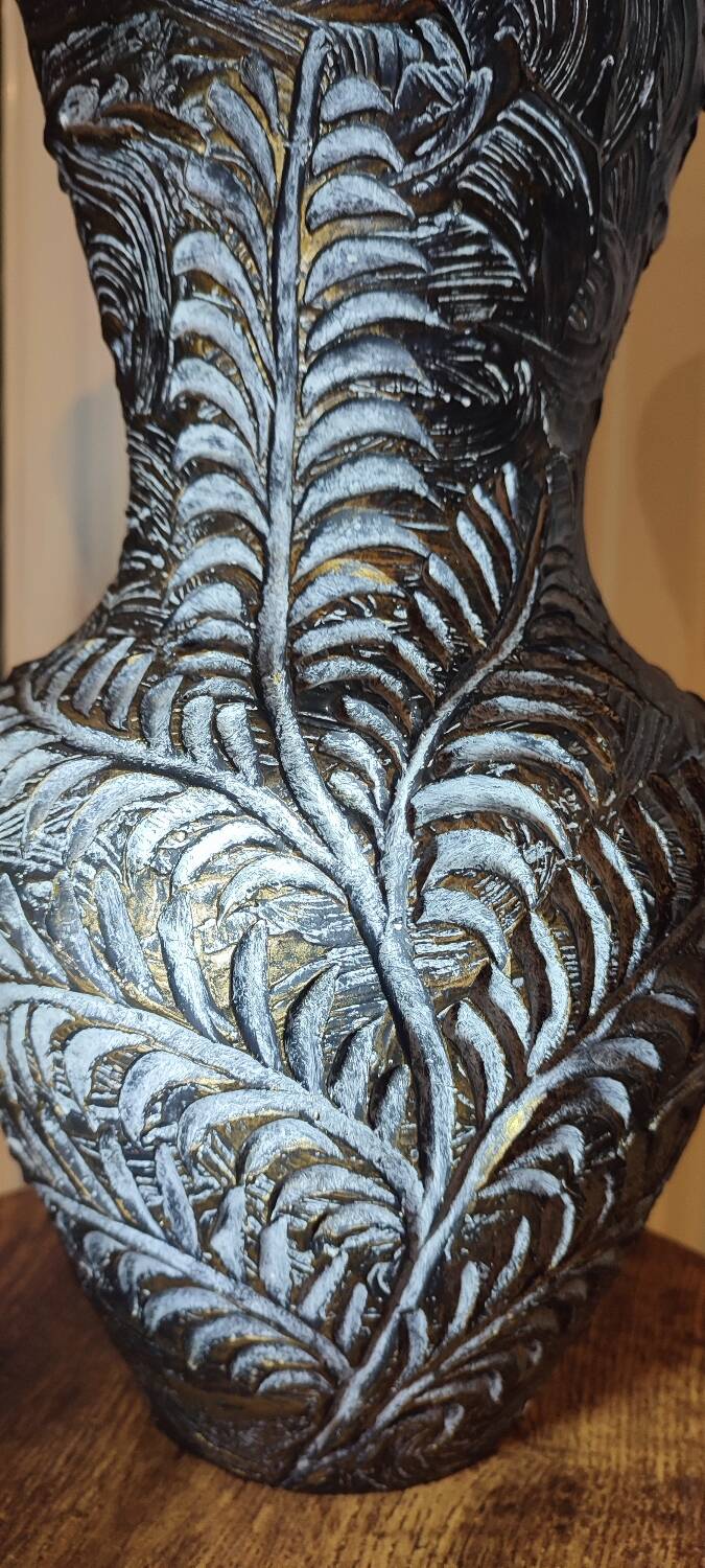 Large Fady Vallauris ceramic vase