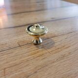 Boutons de meuble en laiton poli