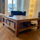 Teak coffee table