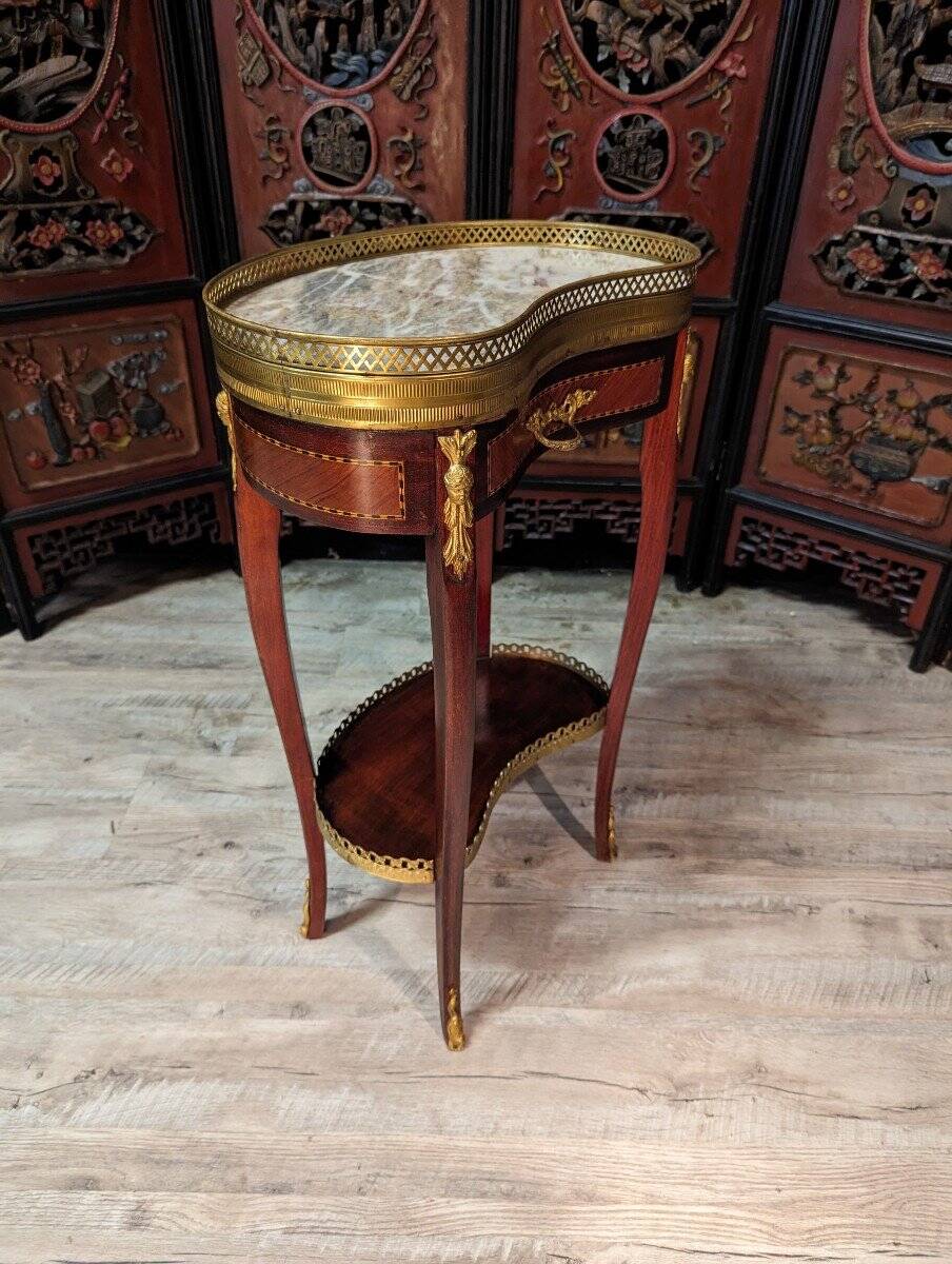 Pair of bedside tables Louis XV style