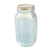 Bocal Mason Ball Jar bleu USA