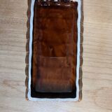 Vide poche en céramique marron