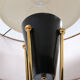 Stiffel Table lamps set Rare with original shade, 1950 USA.