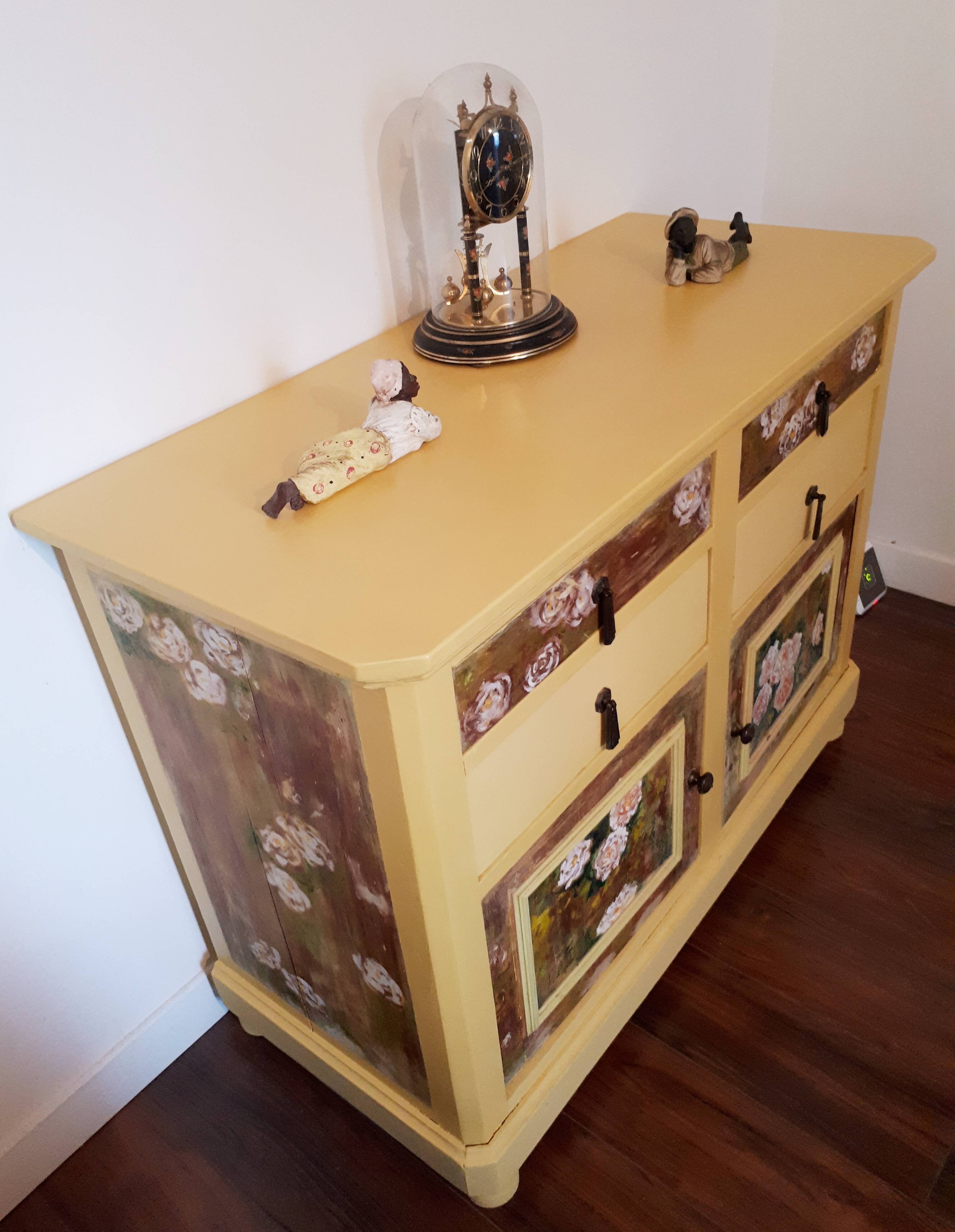 Yellow flower buffet