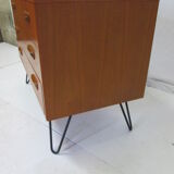 Vintage teak chest of drawers