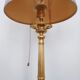 Lampe en métal doré